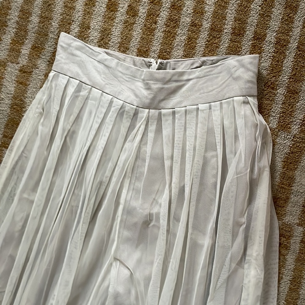 Vintage Ivory Tulle Pants - Picture 2 of 4